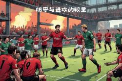 激烈对抗！球队进攻防守火爆对拼